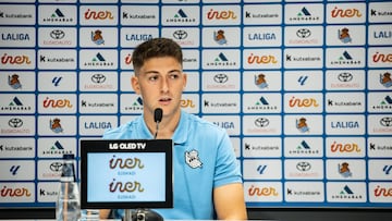 Peru Rodríguez, capitán de la Real Sociedad B.