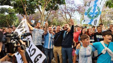 13/05/23 PARTIDO SEGUNDA DIVISION
MALAGA CF - MIRANDES
SEGUIDORES PROTESTA 