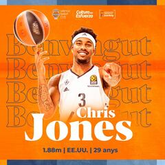 Oficial: Chris Jones refuerza el perímetro