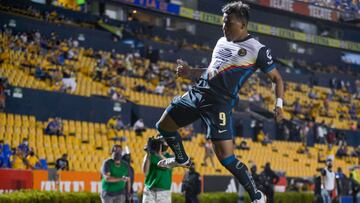 El delantero colombiano lleg&oacute; en junio de 2018 al Am&eacute;rica de M&eacute;xico.