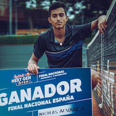 Nicolás Álvarez gana el Red Bull NextGen Open y estará en Milán