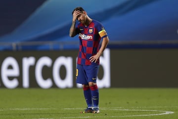 El 14 de agosto de 2020 Barcelona y Bayern se midieron en los cuartos de final en Lisboa, sede improvisada para las 迆ltimas rondas de la Champions League aplazada por a pandemia mundial provocada por el Coronavirus. El Bayern ven赤a fuerte tras arrasar en la Bundesliga y en octavos al Chelsea, lo que le daba la etiqueta de favorito y tard車 poco en demostrarlo, a los 3 minutos marc車 el primer gol y en el 30 el marcador reflejaba el 1-4. Para mayor verg邦enza cul谷, Coutinho, el fichaje m芍s caro de la historia blaugrana y cedido en el Bayern, anot車 los dos 迆ltimos tantos del conjunto b芍varo.