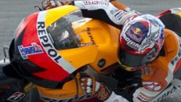 <b>LA REFERENCIA. </b>Stoner, el campeón con el uno en su Honda, y el hombre a batir también en los test.