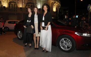 Premios AS 2014. Artemi Gavezou, Sandra Aguilar y Lourdes Mohedano, componentes de la Selección española de gimnasia rítmica posan en el nuevo Ford Mondeo.