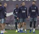 El Barça entrena pensando en el Clásico contra el Madrid