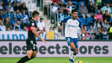 Ángel rescata al Tenerife en la prolongación