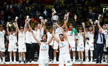 El Real Madrid campeón de la Euroliga.