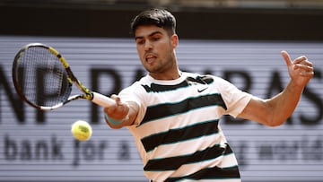 Shelton - Alcaraz, en directo: octavos de Roland Garros hoy en vivo online