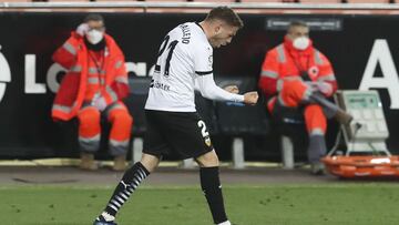 20/02/21 PAPRTIDO PRMERA DIVISION 
 VALENCIA CF - CELTA DE VIGO 
 PRIMER GOL MANU VALLEJO 1-0