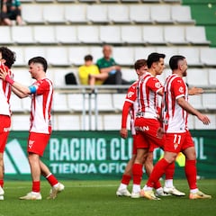 Serrano y Gelabert endulzan el cierre de telón del Sporting