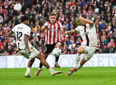El jugador del Athletic atraviesa uno de los mejores momentos de su carrera. Decisivo ante su exequipo, su velocidad fue clave esta jornada para el Athletic.