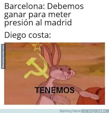 Los memes del empate del Barça ante el Atleti