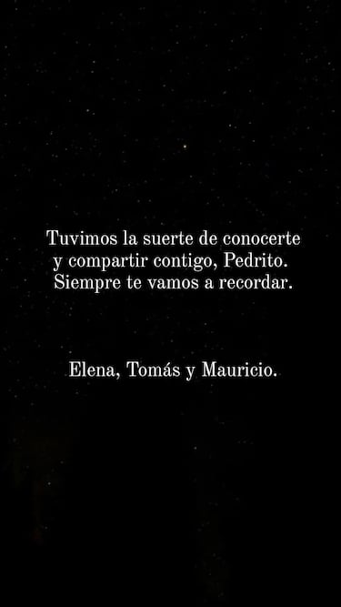 Conmovedor mensaje de Mauricio Jürgensen al hijo de Mariana Derderián: “Tuvimos la suerte...”