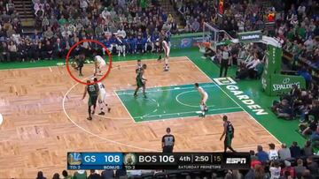 La canasta de Irving al campeón: imposible botar el balón más rápido