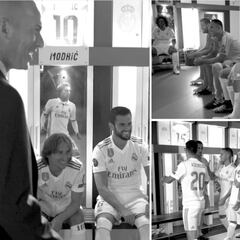 Zidane, Keylor, Ramos... Las risas en el rodaje de 'Hombre de fe'