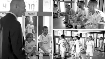 Zidane, Keylor, Ramos... fun and laughter filming 'Man of Faith'