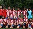 Las chicas del Alevín A del Atlético buscan seguir haciendo historia