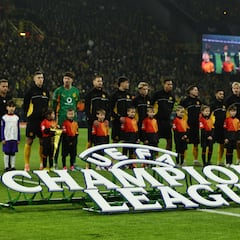 La afición del Dortmund, en contra del partido de Miami