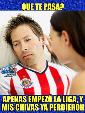 Los memes de la derrota de Chivas ante Xolos de Tijuana