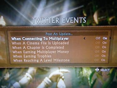 Uncharted 2 será compatible con Twitter