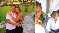 Alexis disfruta sus vacaciones junto a Mayte Rodríguez