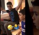 Felipe Mora y el duelo en play con su hijo: terminó en llanto
