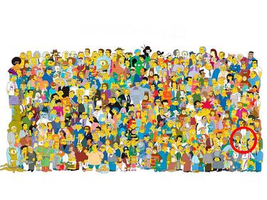 Reto visual: ¿Puedes encontrar a Maggi de los Simpson?