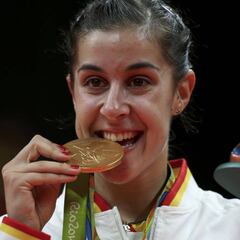 Olympics: Marín claims badminton gold for Spain