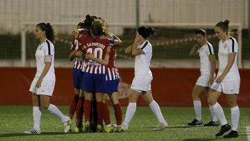 El Atlético ganó ante el Madrid CFF.
