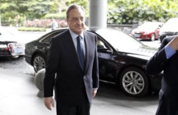 6. Florentino Pérez. Presidente del Real Madrid. 