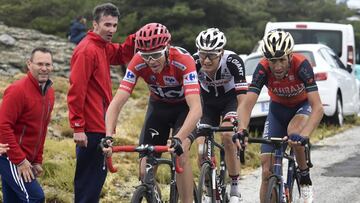 29/08/17 VUELTA CICLISTA A ESPAÑA 2017 ETAPA 11 LORCA - OBSERVATORIO ASTRONOMICO DE CALAR ALTO CHRIS FROOME NIBALI KELDERMAN CICLISMO