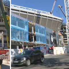 El Bernabéu sigue sus obras a marchas forzadas: impresiona verlo así...