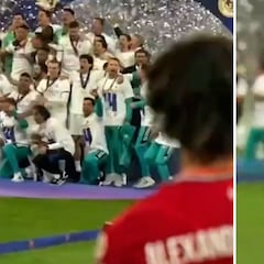 El ‘plante’ de Arnold al Madrid durante la celebración de la 14ª: es la comidilla en redes