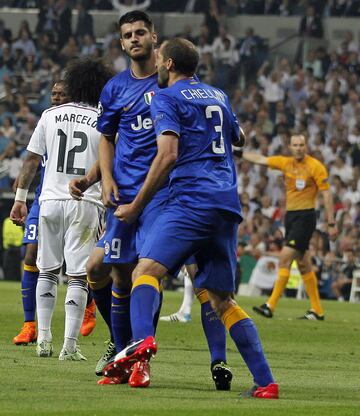 Con la Juve, llegó a la final de la Champions en 2015. Fue el principal artífice de la presencia de su equipo en la final, pues un gol suyo en las semifinales contra el Real Madrid en el Bernabéu, fue el decisivo para la clasificación. En la gran final contra el Barcelona no pudo alzarse con el título pese a su gol en el partido.