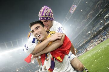 De su etapa en el club blanco siempre se le recordar¨¢ por sus dos goles frente al Mallorca los cuales sirvieron para conseguir la 30? Liga para el Real Madrid.