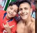 El tierno video que compartió Alexis con su fanático en el camarín