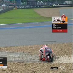 Pol: "La caída de Márquez ha sido muy violenta y agresiva"