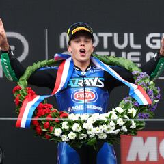 Moreira se subió a la Honda de MotoGP por vez primera