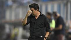 TUCUMAN, ARGENTINA - MARCH 07: Marcelo Gallardo head coach of River Plate reacts during a match between Atletico Tucuman and River Plate as part of Superliga 2019/20 at Estadio Monumental Jos&eacute; Fierro on March 8, 2020 in Tucuman, Argentina. (Photo by Amilcar Orfali/Getty Images)