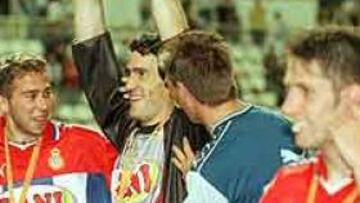 <b>VUELVE AL ESPAJNYOL.</b> Toni Jiménez Sistachs agradeció la oportunidad que le ha brindado el RCD Espanyol, de volover otra vez a defender la camiseta del club.