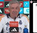 La sala de prensa no pudo aguantar la risa: la respuesta de Ancelotti al tuit del Atleti