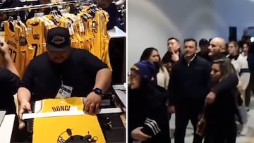 El ‘efecto Doncic’ arrasa en Los Ángeles: interminables las colas para hacerse con la camiseta de la estrella de los Lakers