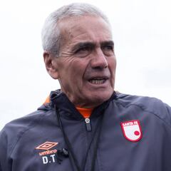 Los números de Gregorio Pérez en sus 10 meses con Santa Fe