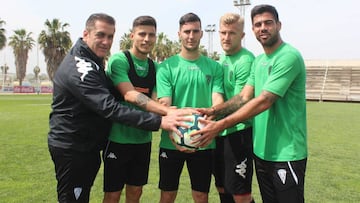 Entrenamiento del Córdoba.