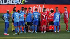 Brutal golpe de Lacen: sufre traumatismo craneoencefálico