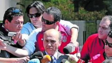 <b>SEGURO. </b>Del Nido se muestra convencido de la fortaleza de su Sevilla.