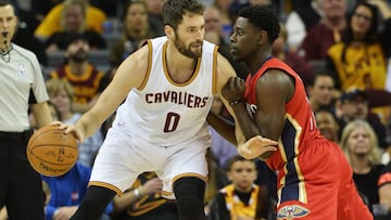 Kevin Love pierde 4,5 kilos en dos días... ¡por una lubina!