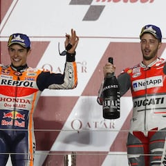 Austria, Japón y Qatar: 3 finales de infarto entre Dovi y Márquez