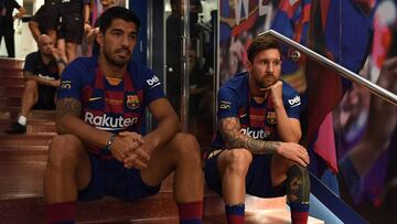 Suárez, sobre el futuro de Messi: "Hay veces que uno se plantea cualquier cosa"