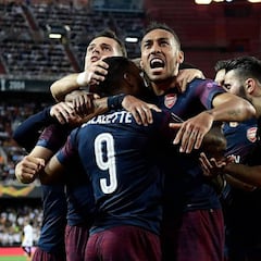 Espectáculo Aubameyang